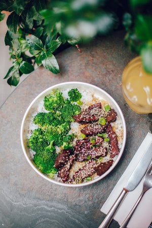 Gourmet Wagyu Beef and Broccoli Stir-Fry: Luxurious Take on a Chinese Classic"  Introduction: