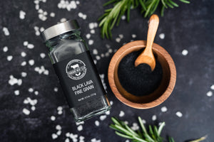 Hand-Crafted Standardβ’ Black Lava Sea Salt