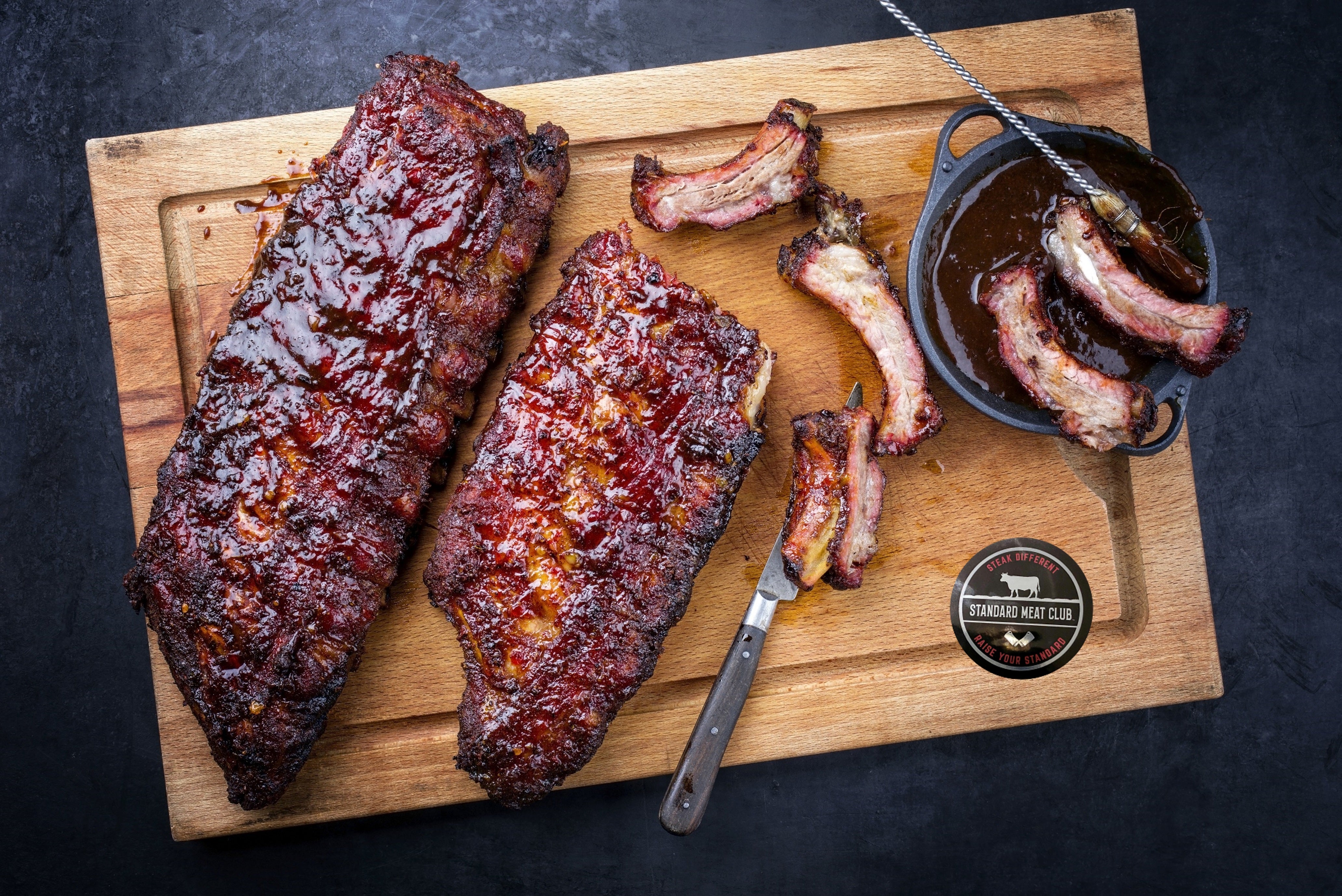 ranch dressing pork ribs Slow Cooker BBQ Ranch Country Ribs