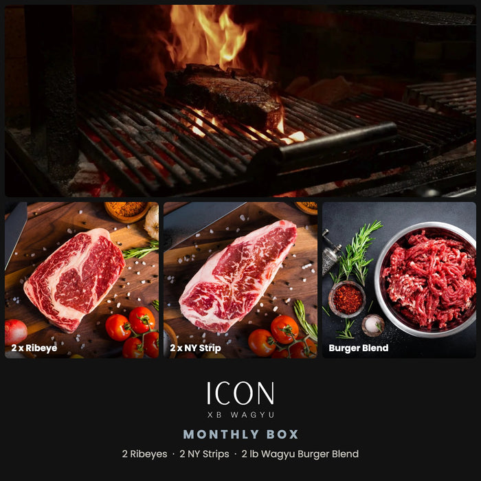Icon and Muse monthly Wagyu boxes