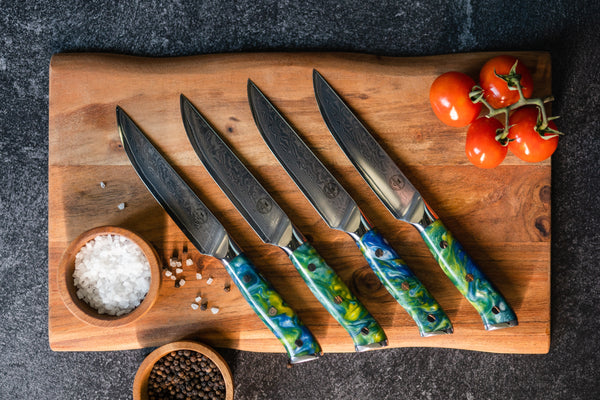 Hand Forged 4 Pcs Set Standard™ Steak Knives