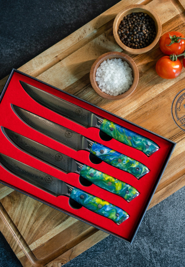 Hand Forged 4 Pcs Set Standard™ Steak Knives