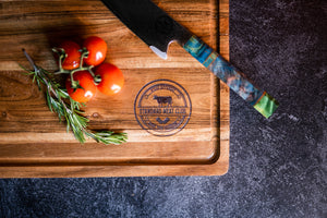 Hand Forged Chef 8" Standard™ Santoku