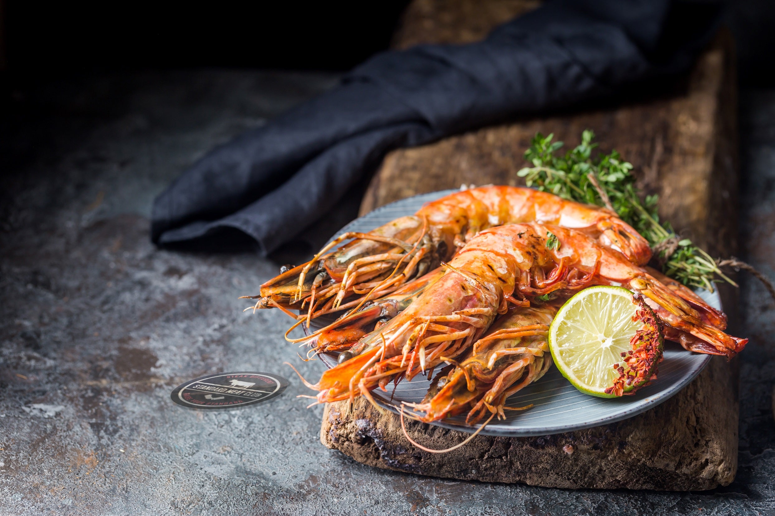 Monster Tiger Prawns U3/4 Size - 4.4LB Package – The Standard Meat Club